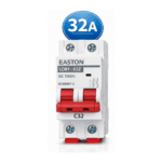 32A DC Circuit Breaker 2P 1000V